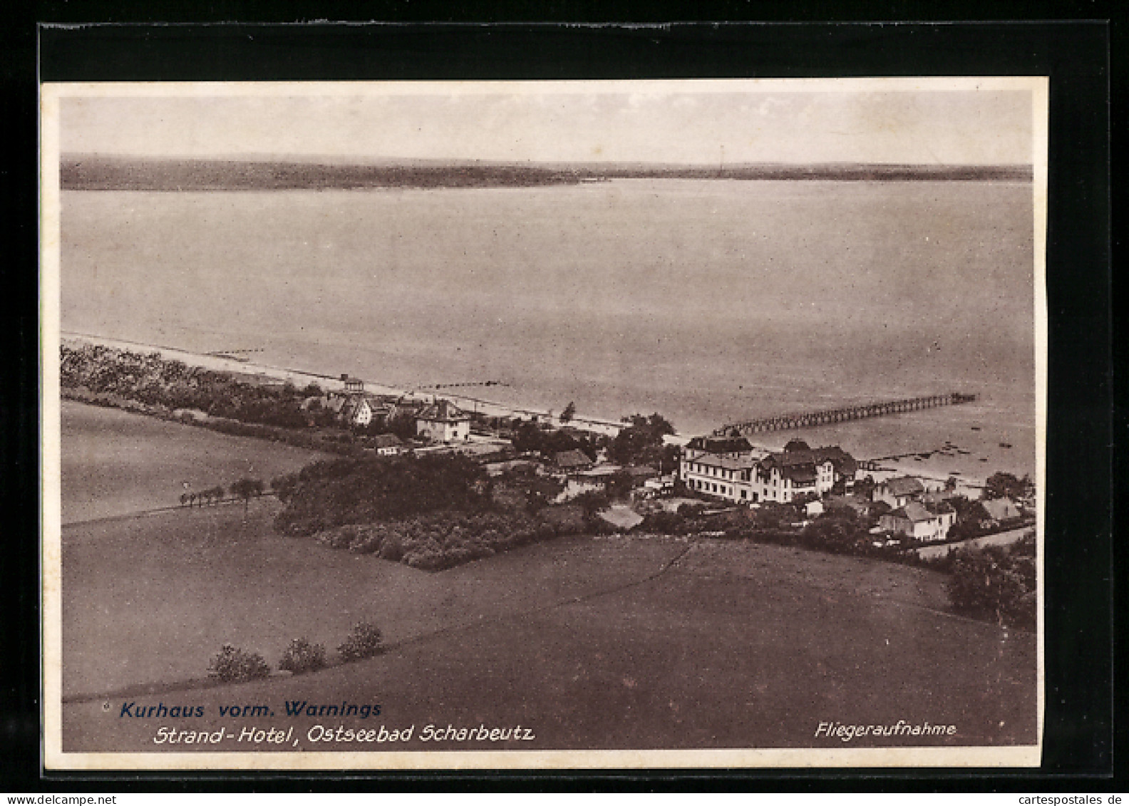 AK Scharbeutz / Ostseebad, Strandhotel Mit Umgebung, Fliegeraufnahme  - Scharbeutz