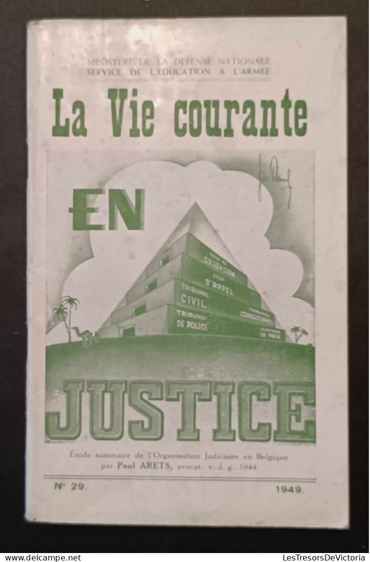 La Vie Courante - En Justice - 1949 - Ministère De La Défense - 1900 - 1949