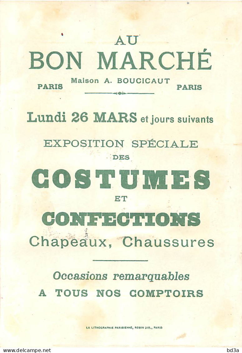 CHROMO -  AU BON MARCHE - BARBE BLEUE N° 4 - Au Bon Marché