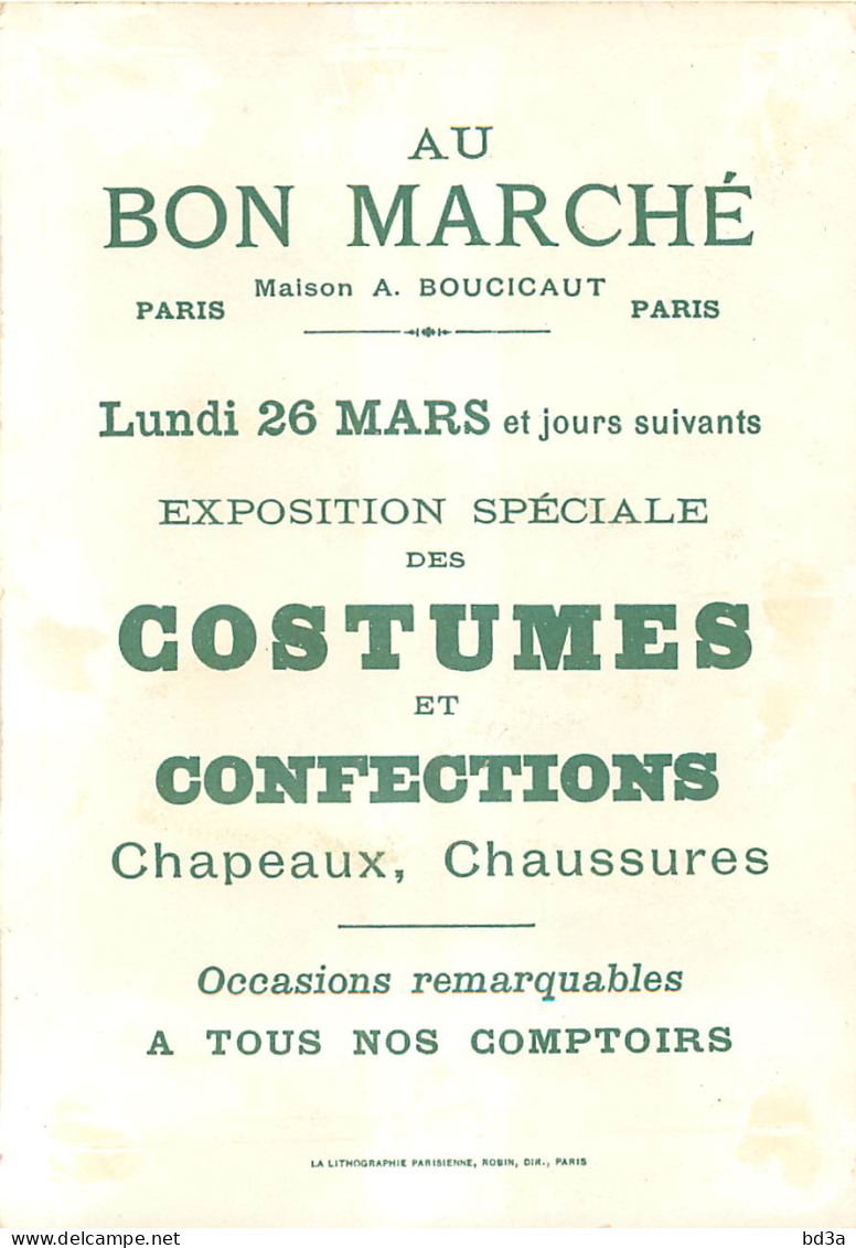 CHROMO -  AU BON MARCHE - BARBE BLEUE N° 1 - Au Bon Marché