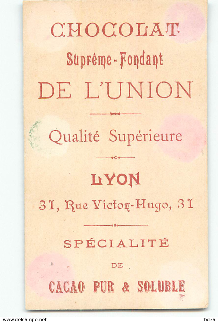 CHROMO /  CHOCOLAT DE L'UNION - AU CHEVREUIL A COURRE - SERIE CHASSE - Sonstige & Ohne Zuordnung