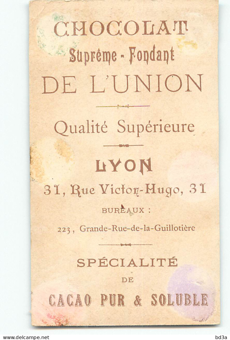 CHROMO /  CHOCOLAT DE L'UNION -  LA MAUVE - SERT DE TISANE - SERIE PLANTES - Sonstige & Ohne Zuordnung