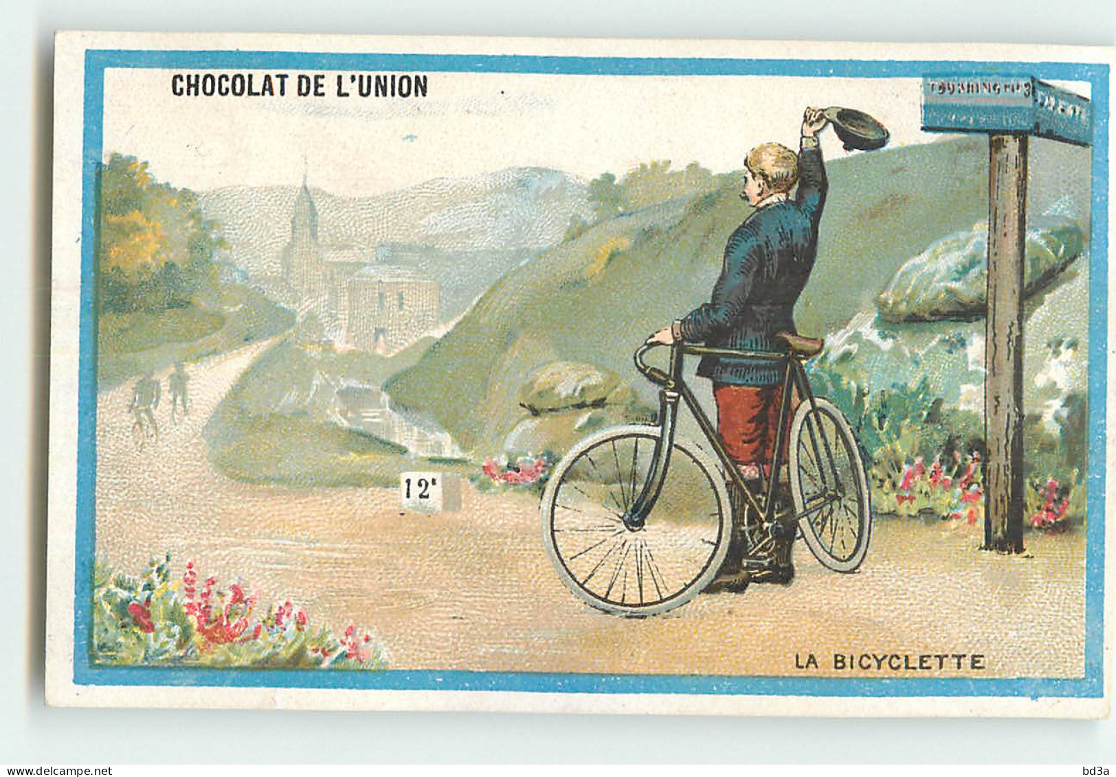 CHROMO / CHOCOLAT DE L'UNION - LA BICYCLETTE - LYON - Sonstige & Ohne Zuordnung