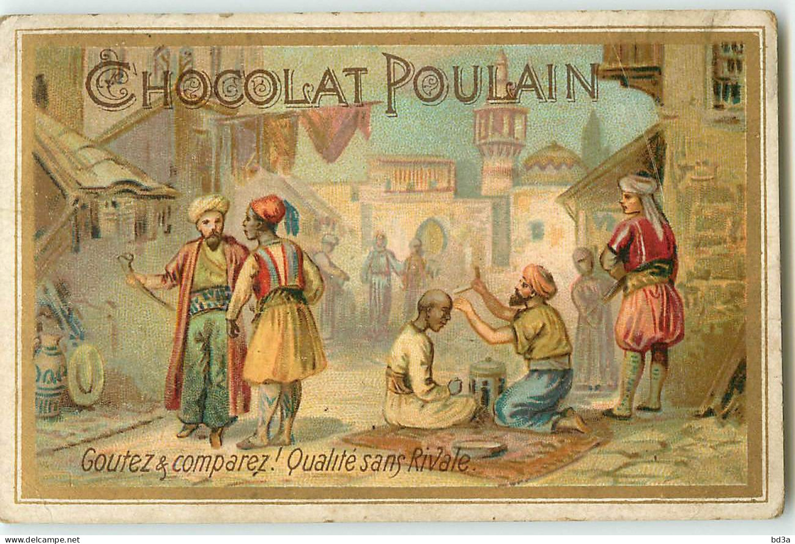 CHROMO /  CHOCOLAT POULAIN - GOUTEZ & COMPAREZ -  QUALITE SANS RIVALE - Poulain