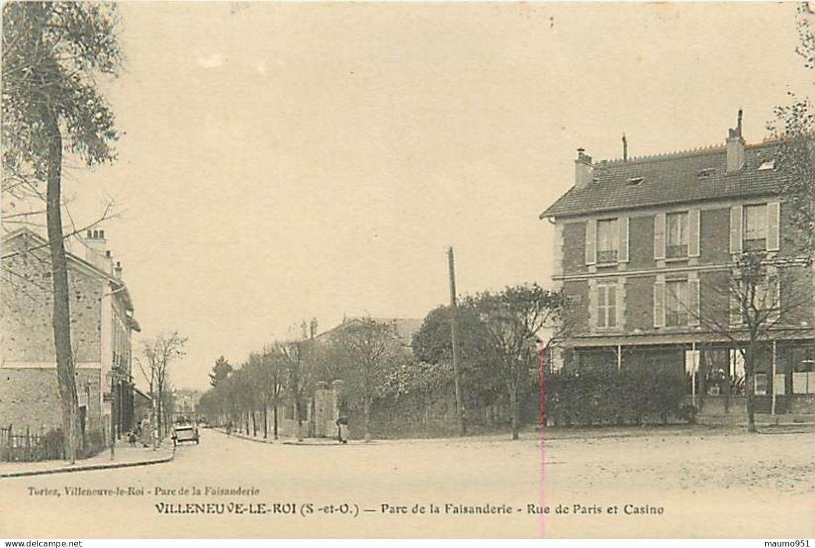 94 VILLENEUVE LE ROI - Parc De La Faisanderie . Rue De Paris Et Casino - Villeneuve Le Roi