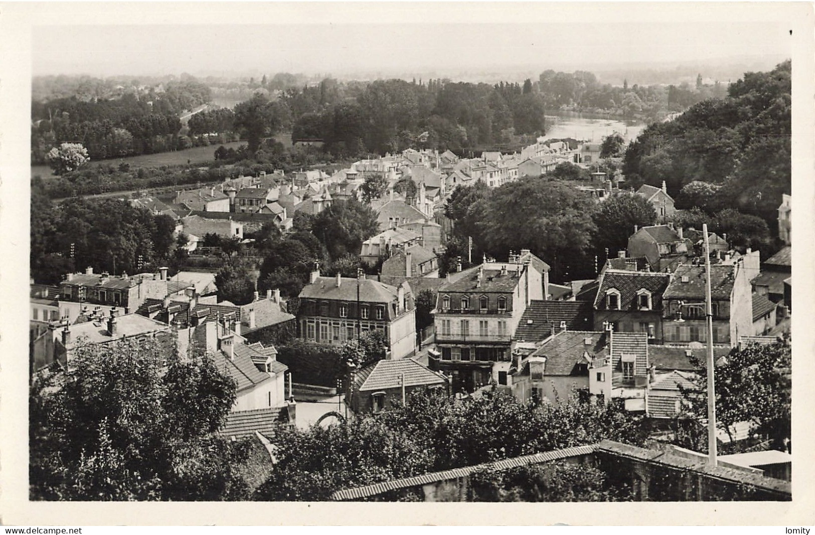 78 Bougival Panorama Sur La Seine CPSM PF - Bougival