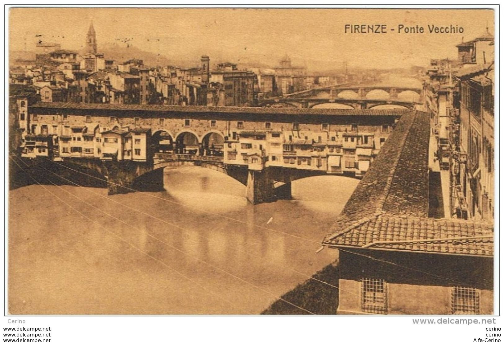 FIRENZE:  PONTE  VECCHIO  -  PER  L' AUSTRIA  -  FP - Brücken