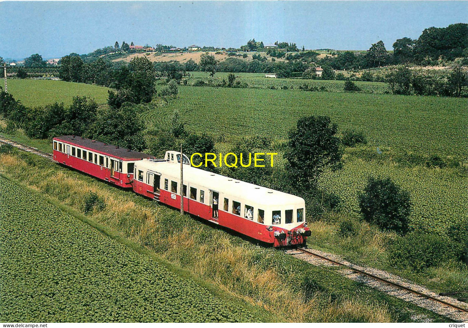 Trains, Autorail Vivarois, Belle " Micheline " - Materiale