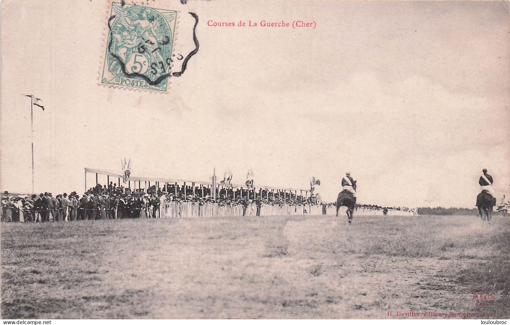 LA GUERCHE LES COURSES - La Guerche Sur L'Aubois