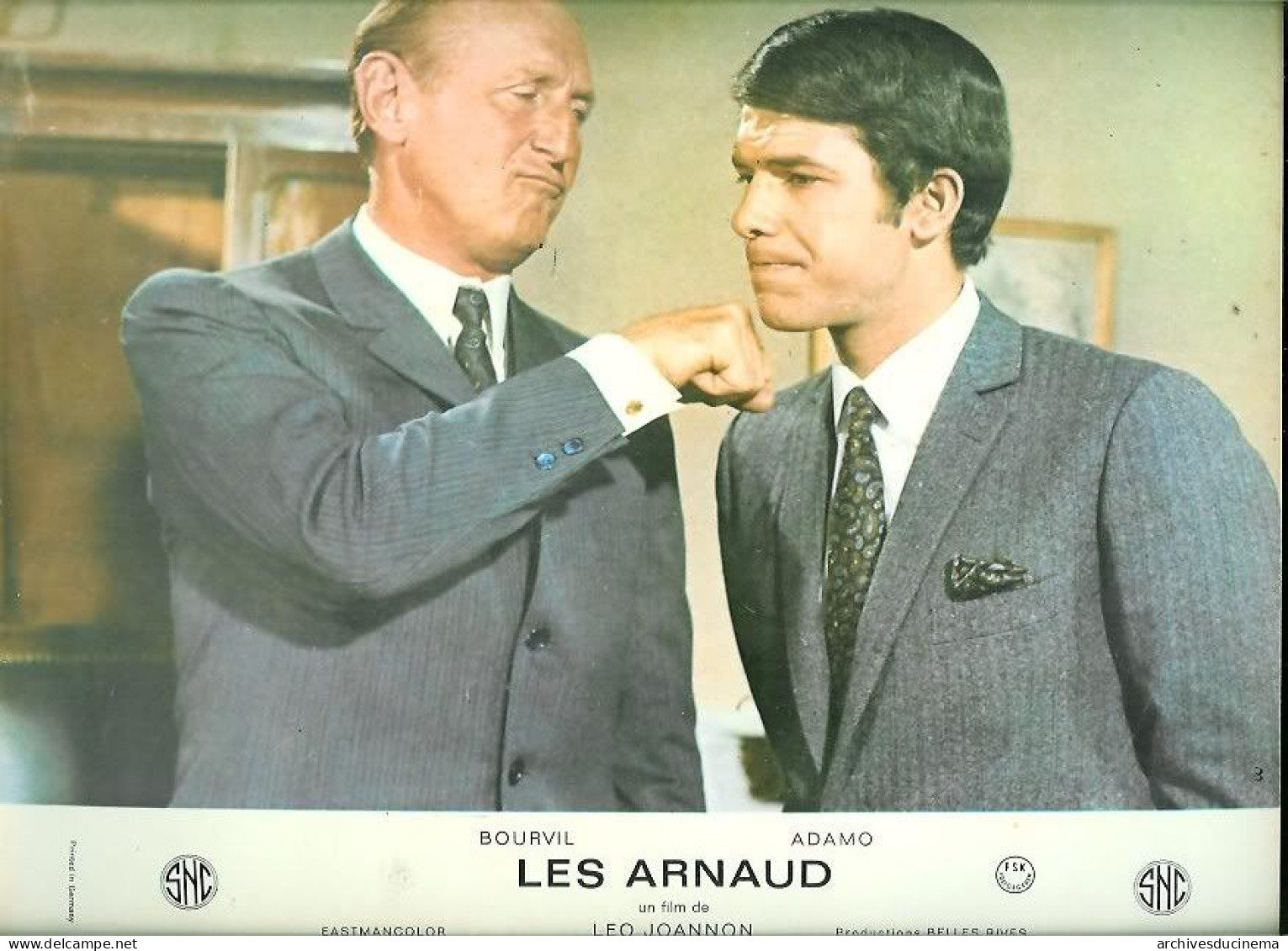 BOURVIL - ADAMO -Christine DELAROCHE 16 Photos LES ARNAUDS - Photographs