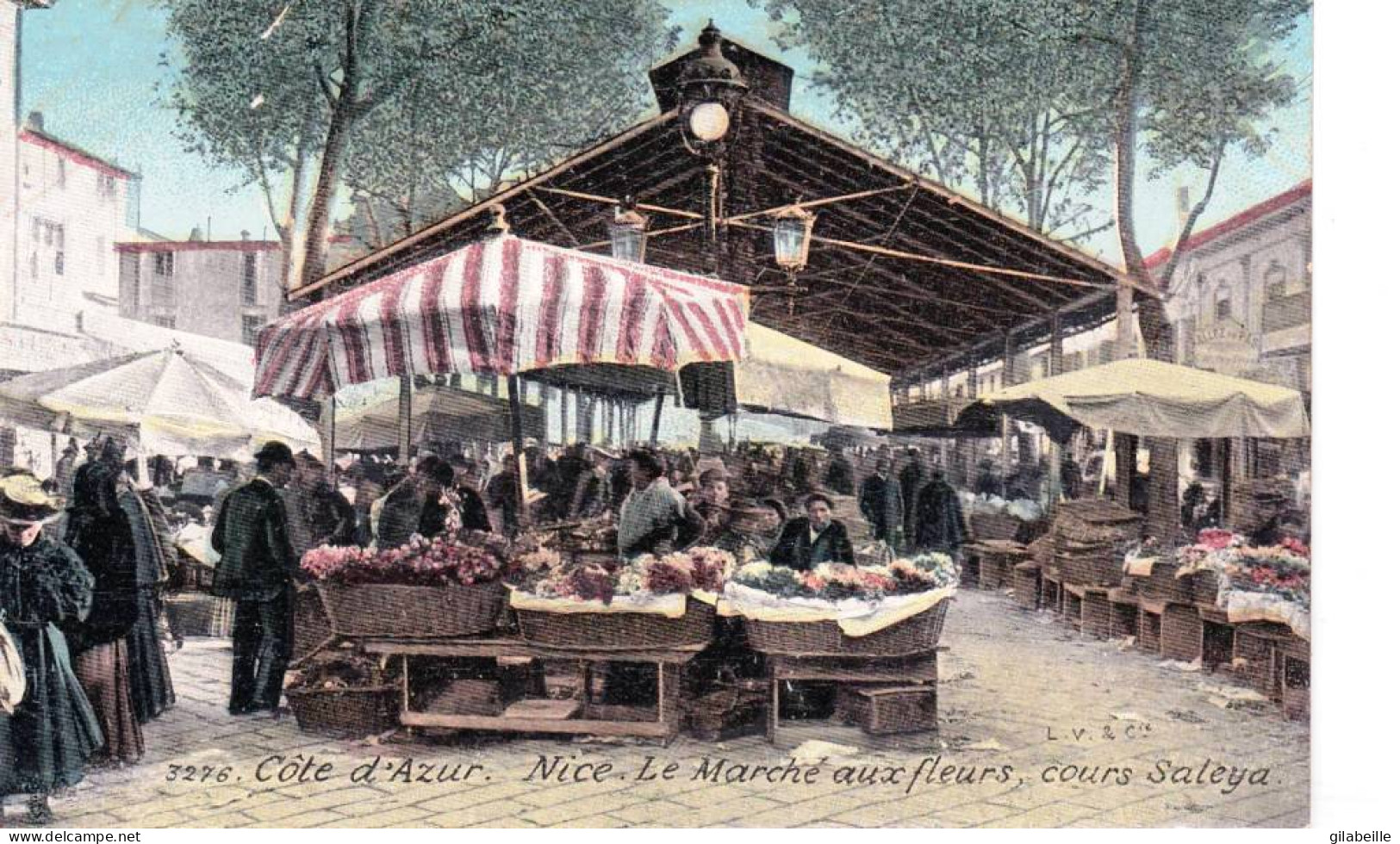 06 - Alpes Maritimes -  NICE - Le Marché Aux Fleurs - Cours Saleya - Mercadillos