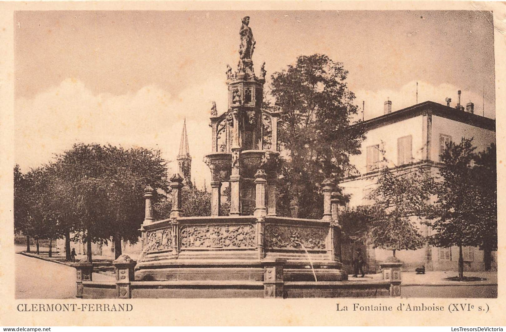 FRANCE - Clermont Ferrand - La Fontaine D'Amboise - Carte Postale Ancienne - Clermont Ferrand