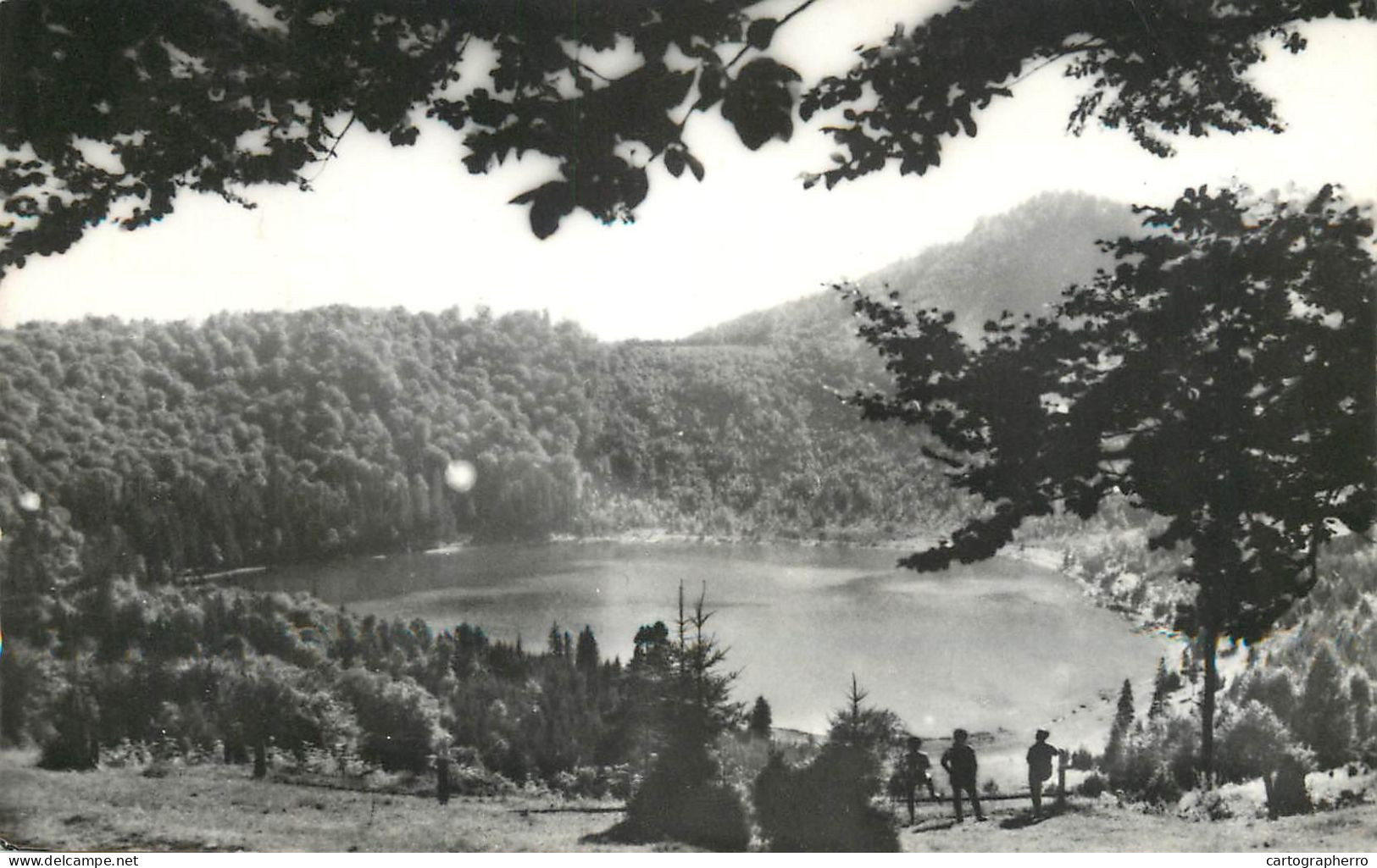 Postcard Romania Tusnad Lacul Sf. Ana - Roumanie