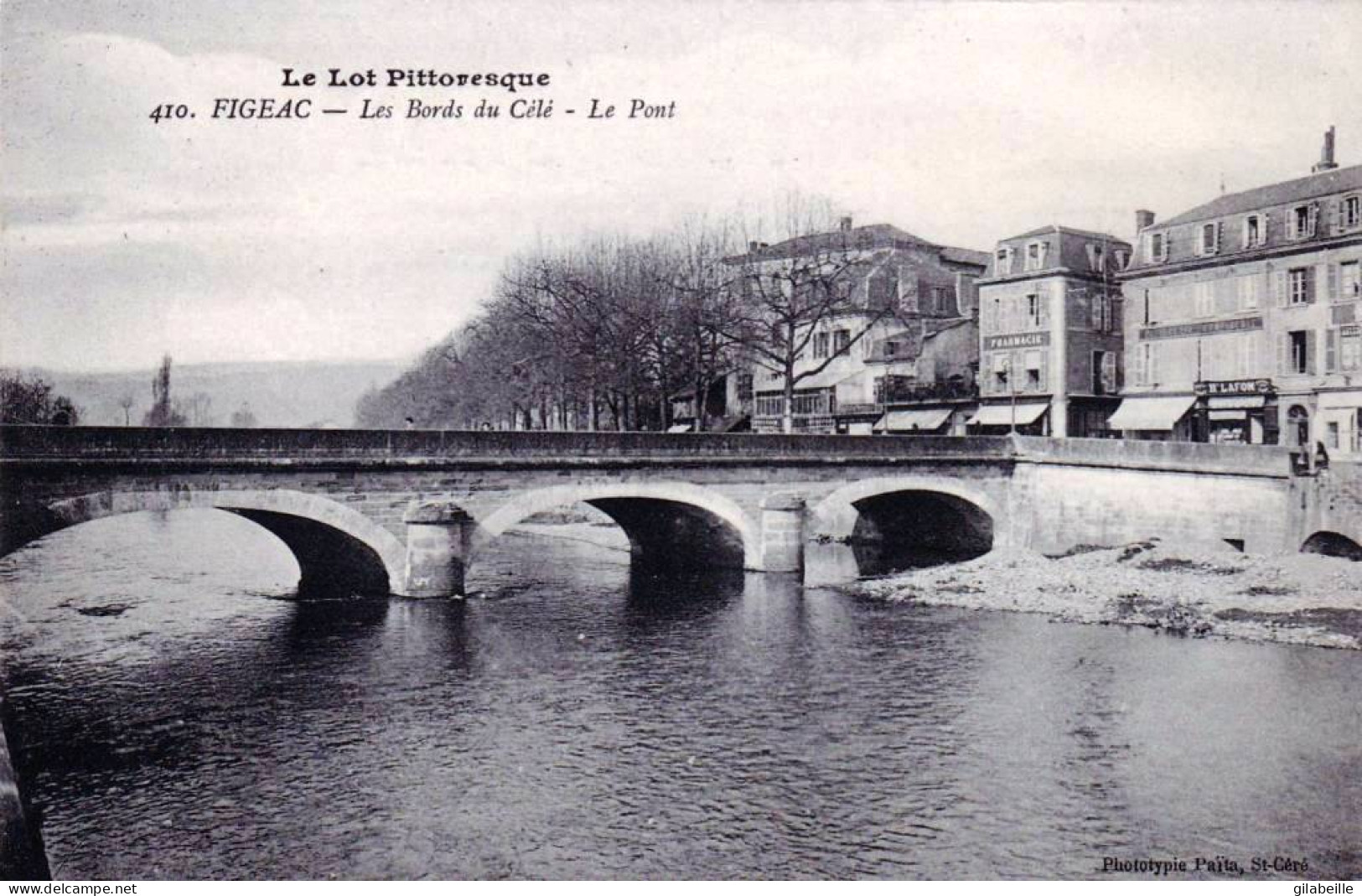 46 - Lot -  FIGEAC - Les Bords Du Célé - Le Pont - Figeac