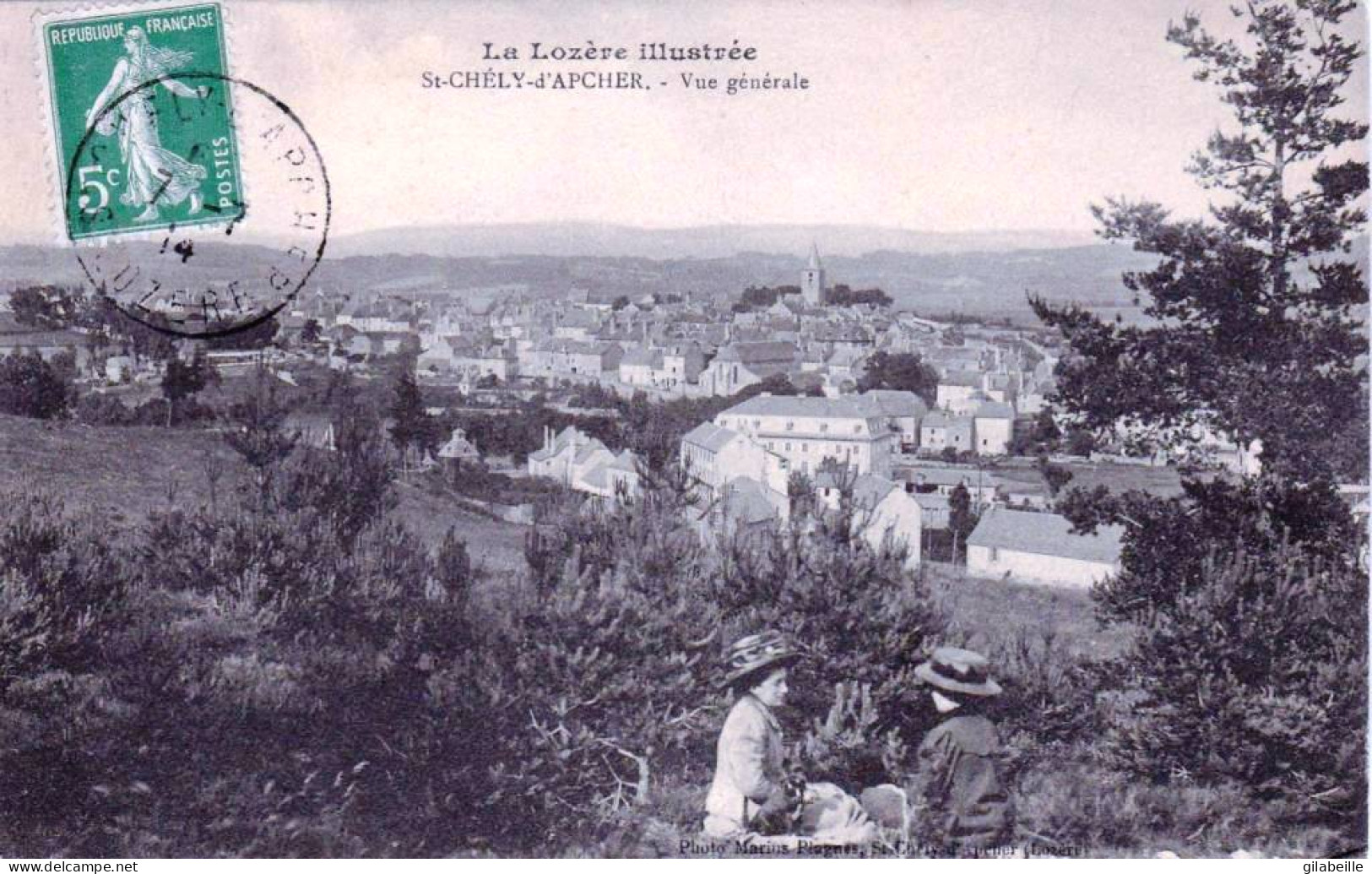 48 - Lozere - SAINT CHELY - D APCHER - Vue Generale - Saint Chely D'Apcher