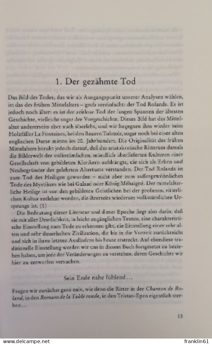 Geschichte Des Todes. - 4. Neuzeit (1789-1914)