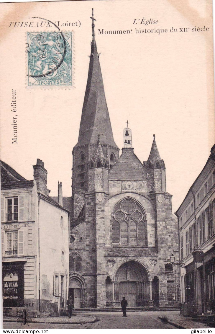 45 - Loiret - PUISEAUX - L église - Puiseaux