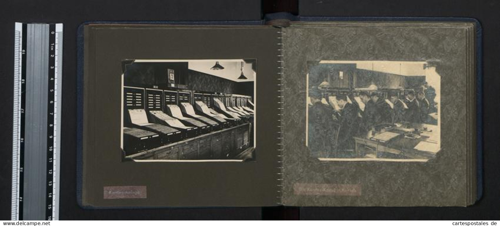 Fotoalbum mit 46 Fotografien, Ansicht Flensburg, 70 Jahre Firma C. M. Hansen Nachf. Mineralöl / Tankstelle, 1932 