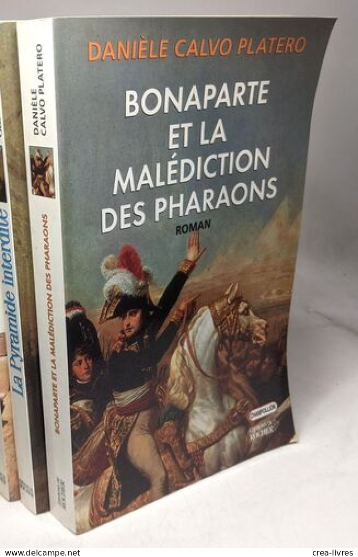 Le Pharaon Des Sables + La Pyramide Interdite + Bonaparte Et La Malédiction Des Pharaons + Le Pharaon Maudit - 4 Livres - Viaggi