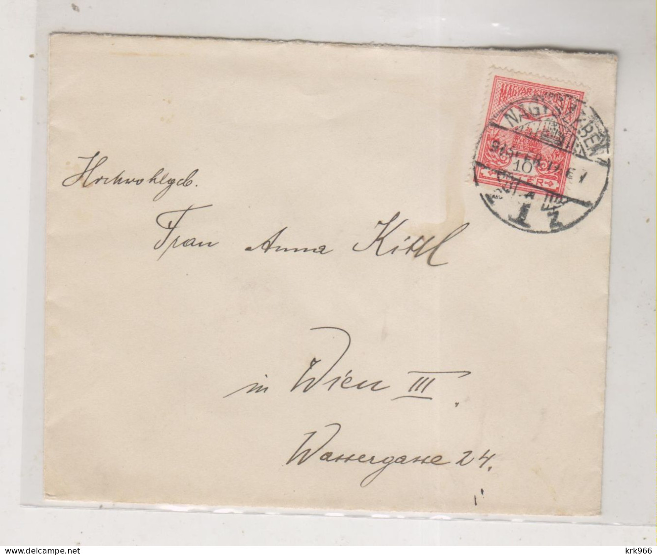 HUNGARY. ROMANIA NAGYSZEBEN SIBIU 1915 Nice Military Cover - Briefe U. Dokumente