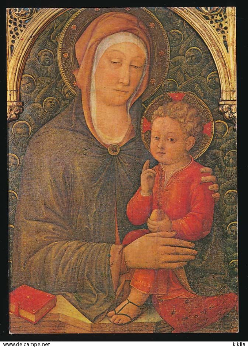 CPSM / CPM 10.5 X 15 Italie (532) VENEZIA Venise Gallerie Dell'Acamediia  Vierge à L'Enfant Bénissant Jacopo Bellini - Venezia (Venice)