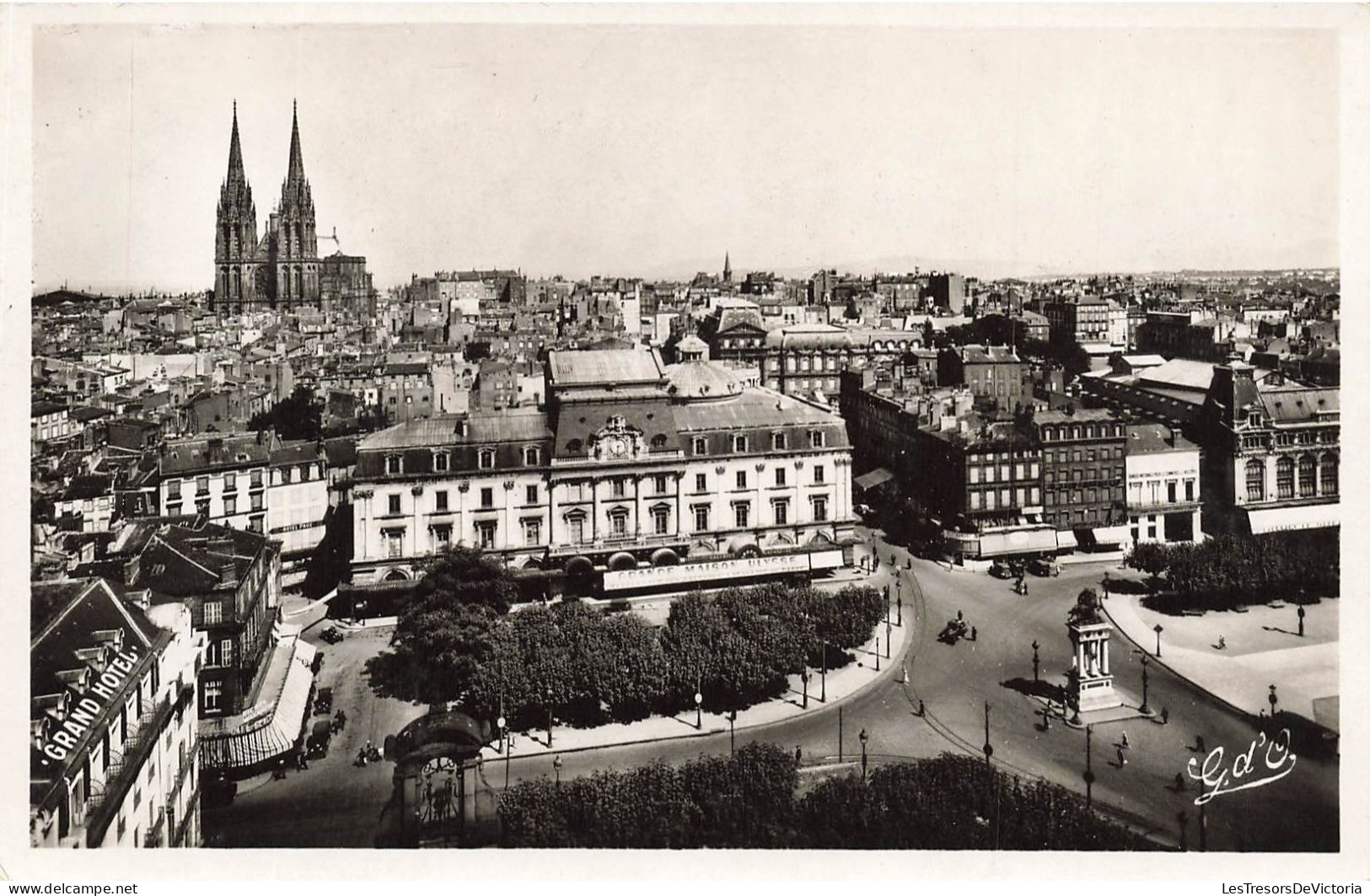 FRANCE - Clermont Ferrand - Place De Jaude - Carte Postale Ancienne - Clermont Ferrand