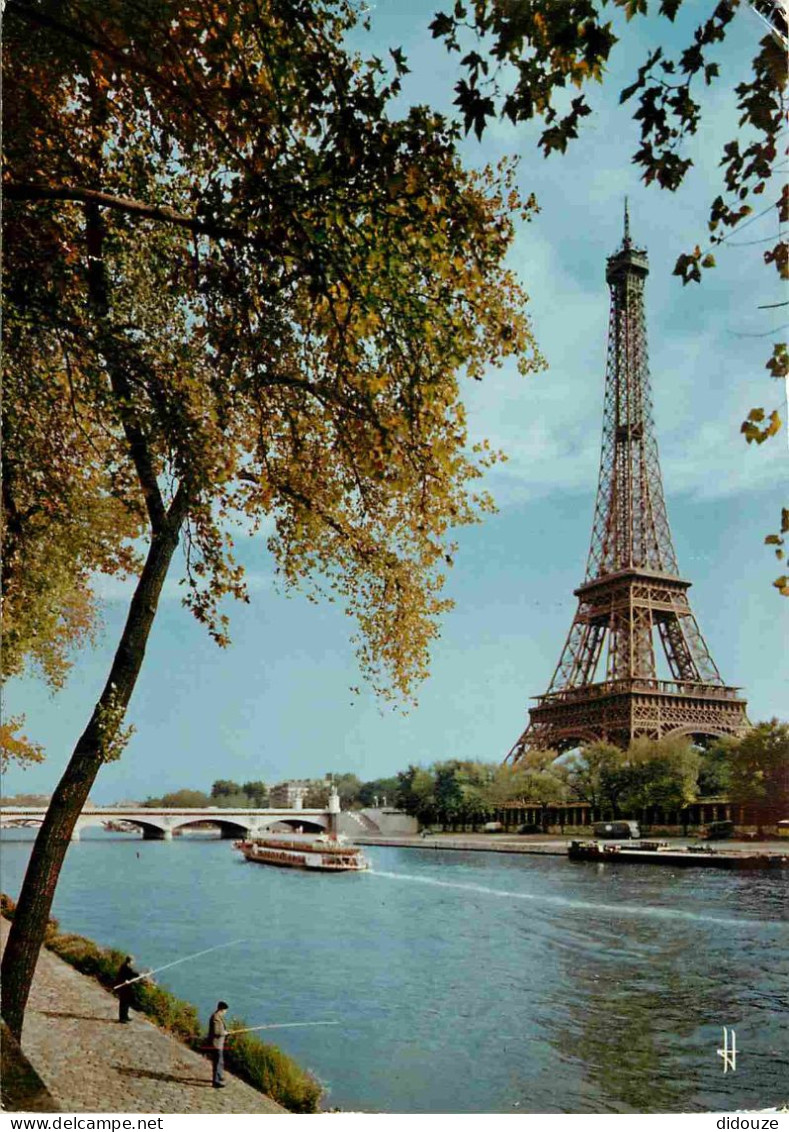 75 - Paris - Tour Eiffel - La Seine - Pont D'Iena - CPM - Voir Scans Recto-Verso - Tour Eiffel