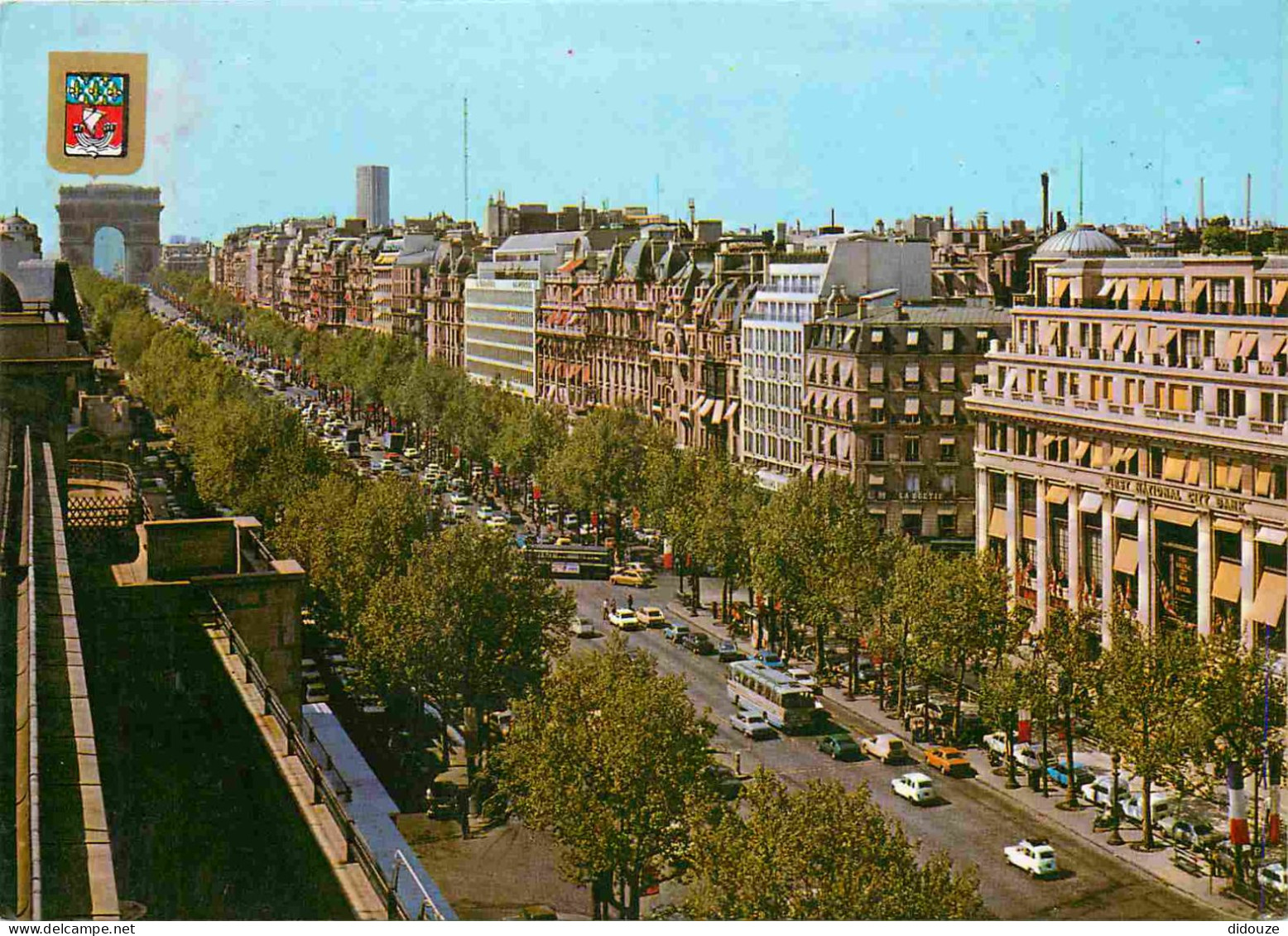 75 - Paris - Avenue Des Champs Elyséees - Arc De Triomphe - CPM - Voir Scans Recto-Verso - Champs-Elysées