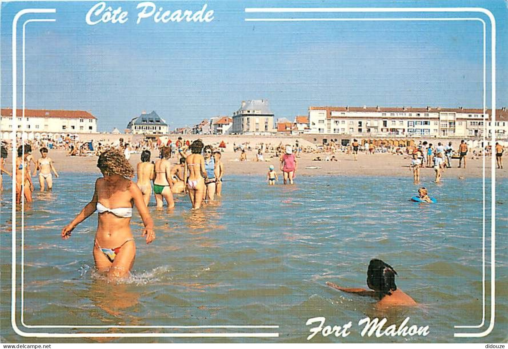 80 - Fort Mahon - La Plage - Femme En Maillot De Bain - CPM - Voir Scans Recto-Verso - Fort Mahon