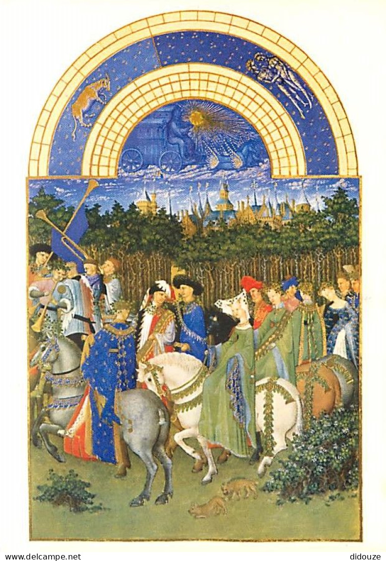 Art - Peinture - Les Très Riches Heures Du Duc De Berry - 1 2 3 7. Mai - Carte Neuve - CPM - Voir Scans Recto-Verso - Pittura & Quadri