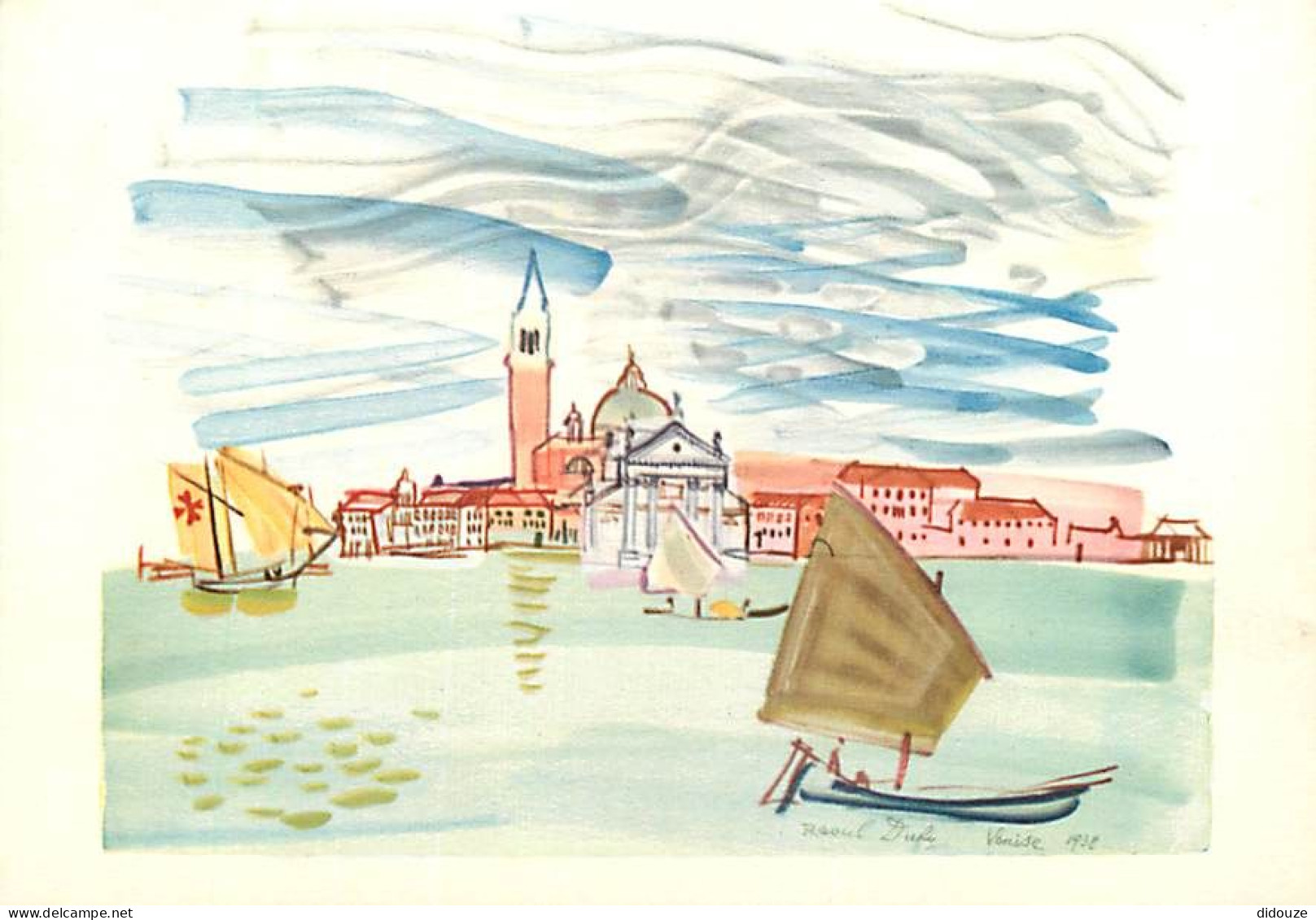 Art - Peinture - Raoul Dufy - Venise - Venice - Carte Neuve - CPM - Voir Scans Recto-Verso - Pittura & Quadri