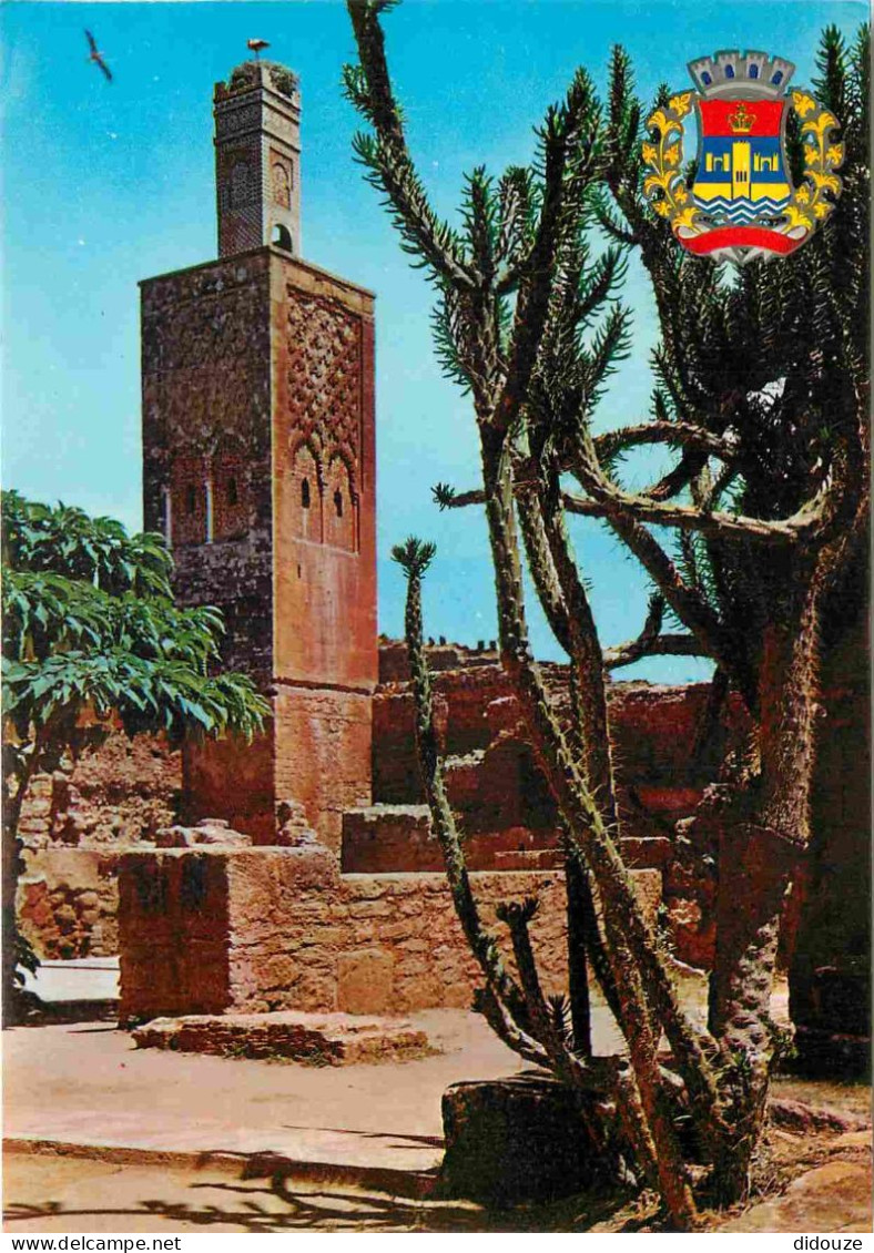 Maroc - Rabat - Le Chellah Et Armoiries De La Ville - Blasons - CPM - Carte Neuve - Voir Scans Recto-Verso - Rabat