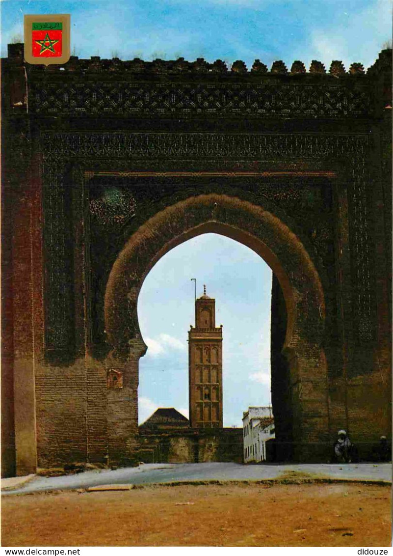 Maroc - Meknès - Porte Bardaine - CPM - Carte Neuve - Voir Scans Recto-Verso - Meknes