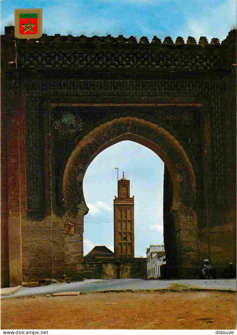 Maroc - Meknès - Porte Bardaine - CPM - Carte Neuve - Voir Scans Recto-Verso - Meknès
