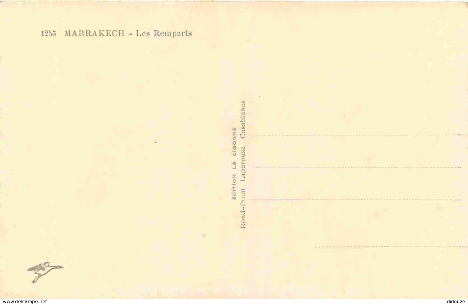 Maroc - Marrakech - Les Remparts - Animée - Scènes Et Types - CPSM Format CPA - Carte Neuve - Voir Scans Recto-Verso - Marrakesh