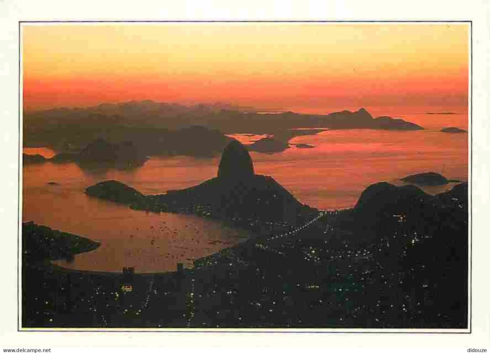 Brésil - A Baia Guanabara - Coucher De Soleil - Carte Neuve - CPM - Voir Scans Recto-Verso - Otros