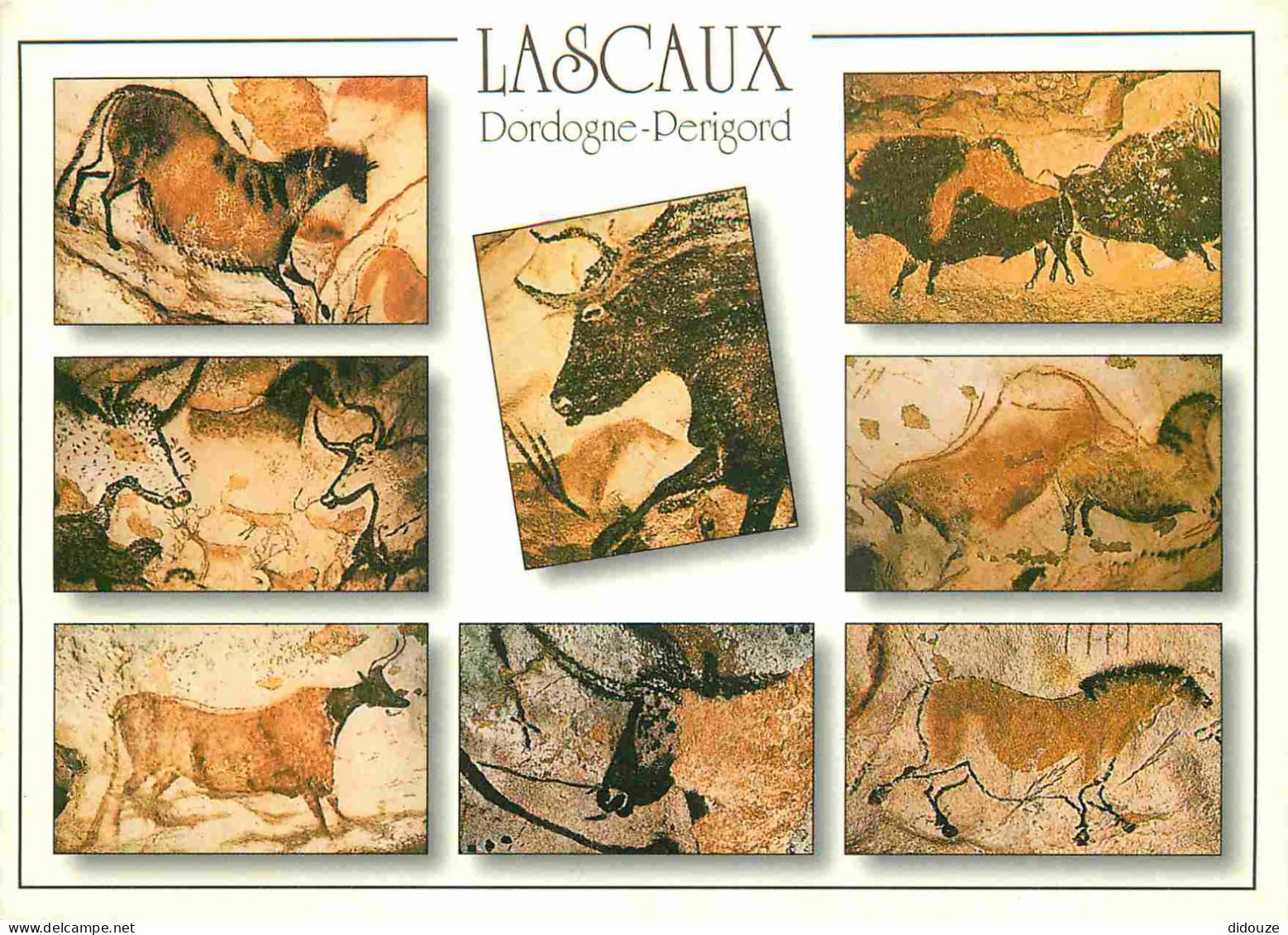 24 - Montignac Sur Vézère - Grotte Préhistorique De Lascaux - Multivues - Art Peinture Préhistorique - Préhistoire - CPM - Montignac-sur-Vézère