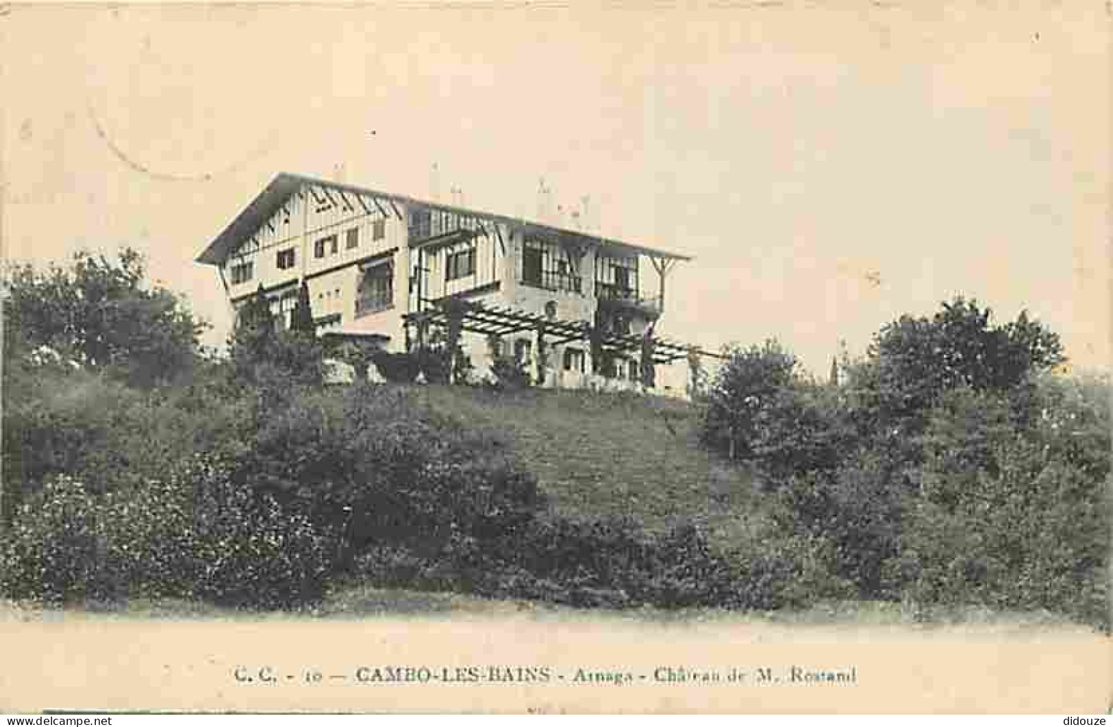 64 - Cambo Les Bains - Arnaga - Maison D'Edmond Rostand - CPA - Voir Scans Recto-Verso - Cambo-les-Bains