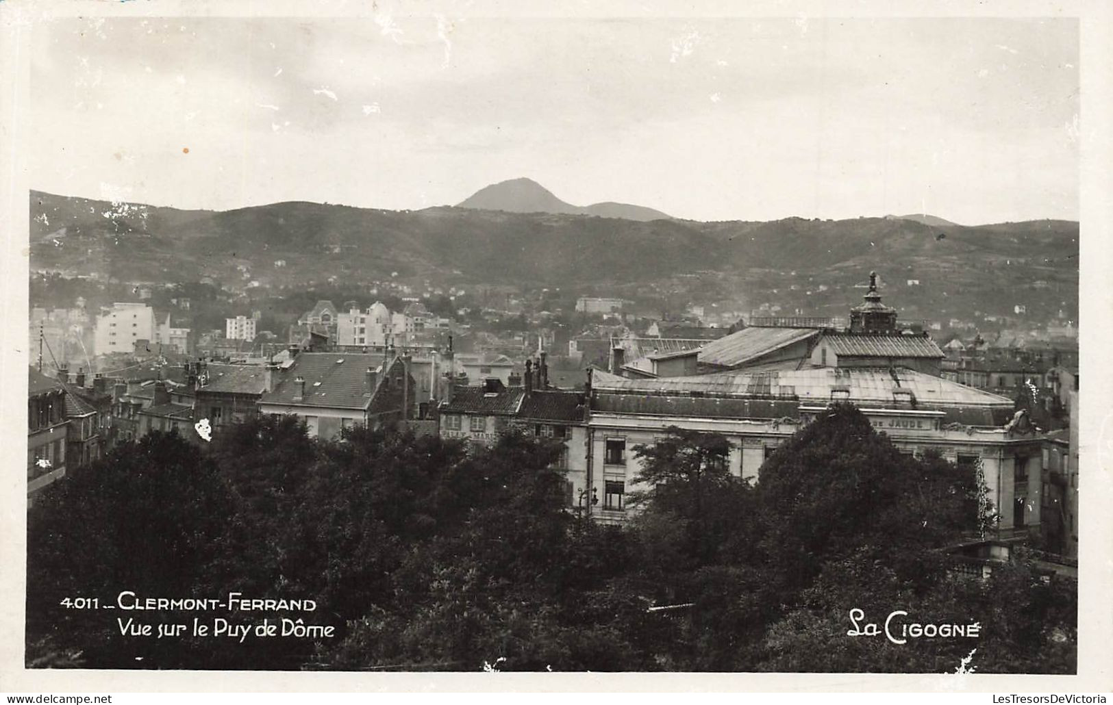 FRANCE - Clermont Ferrand - Vue Sur Le Puy De Dôme - Carte Postale Ancienne - Clermont Ferrand
