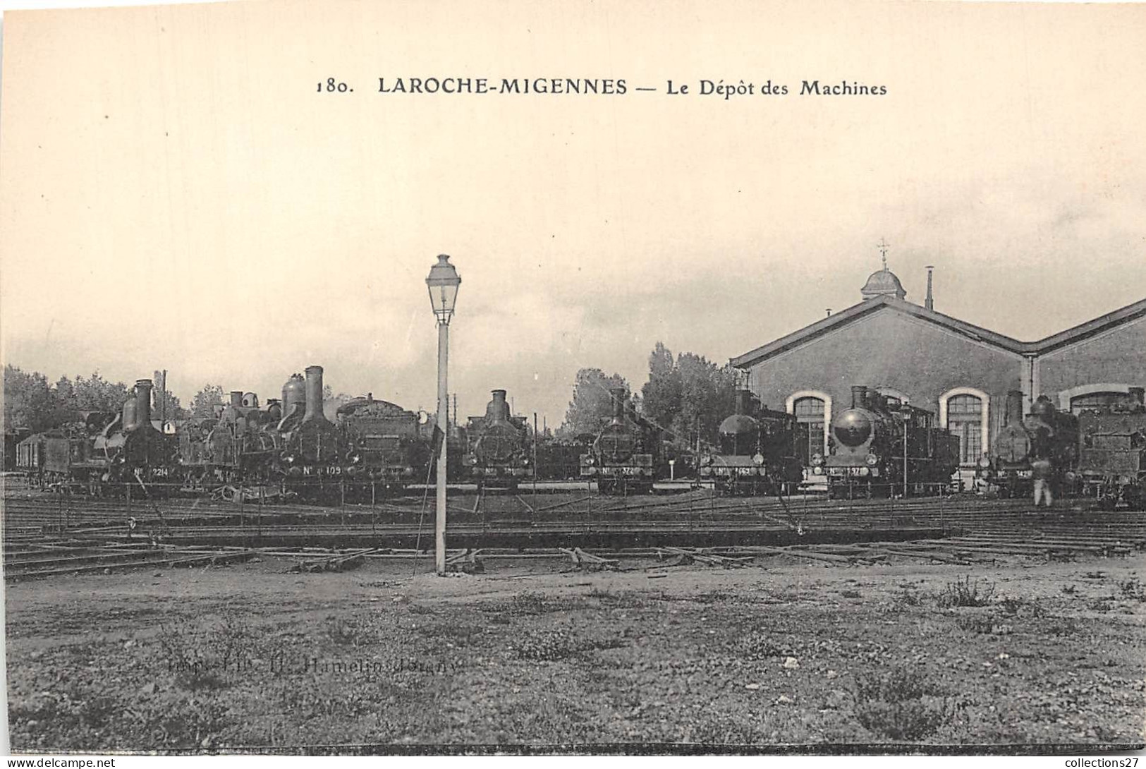 89-LA-ROCHE-MIGENNES-  LE DEPOT DES MACHINES - Migennes