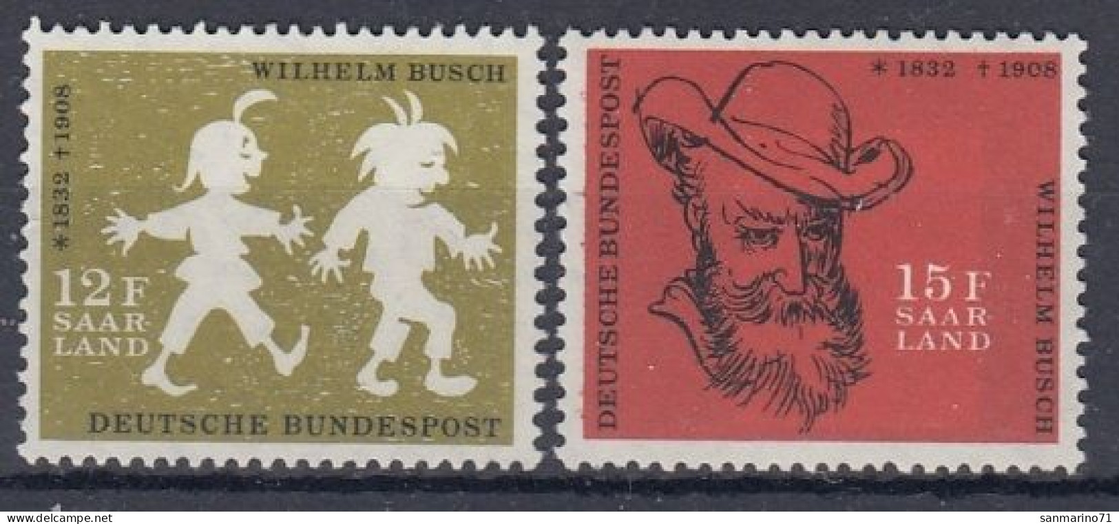 GERMANY Saar 429-430,unused (**) - Ongebruikt