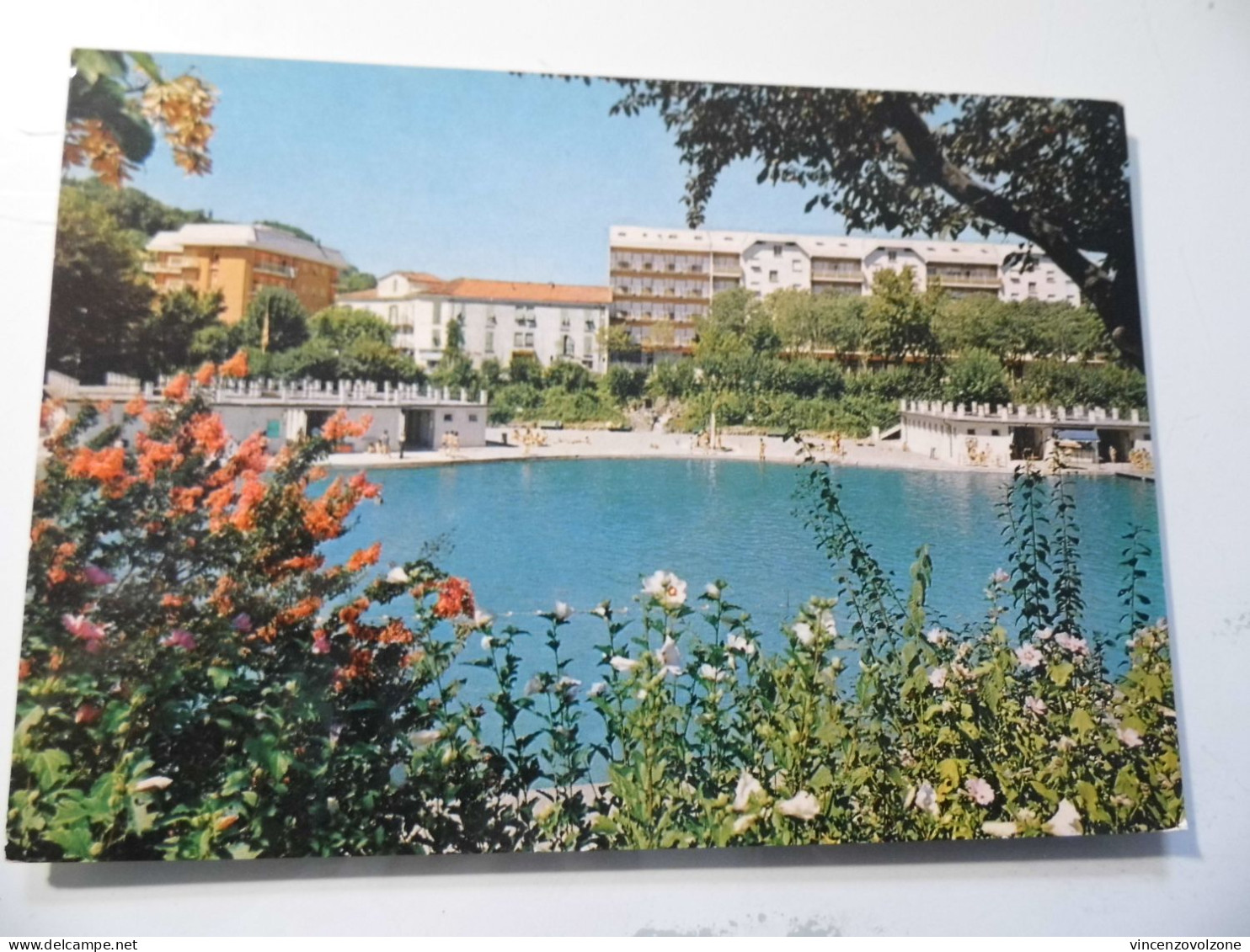 Cartolina Viaggiata "ACQUI TERME La Piscina"  1982 - Alessandria