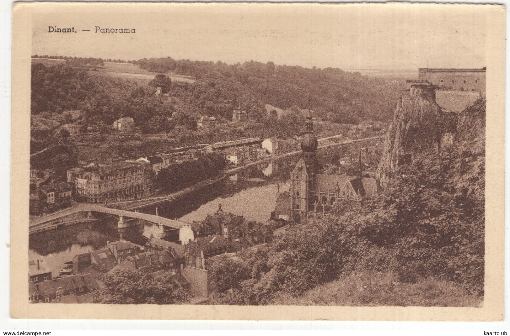 Dinant. Panorama. - (Belgique/België) - Dinant