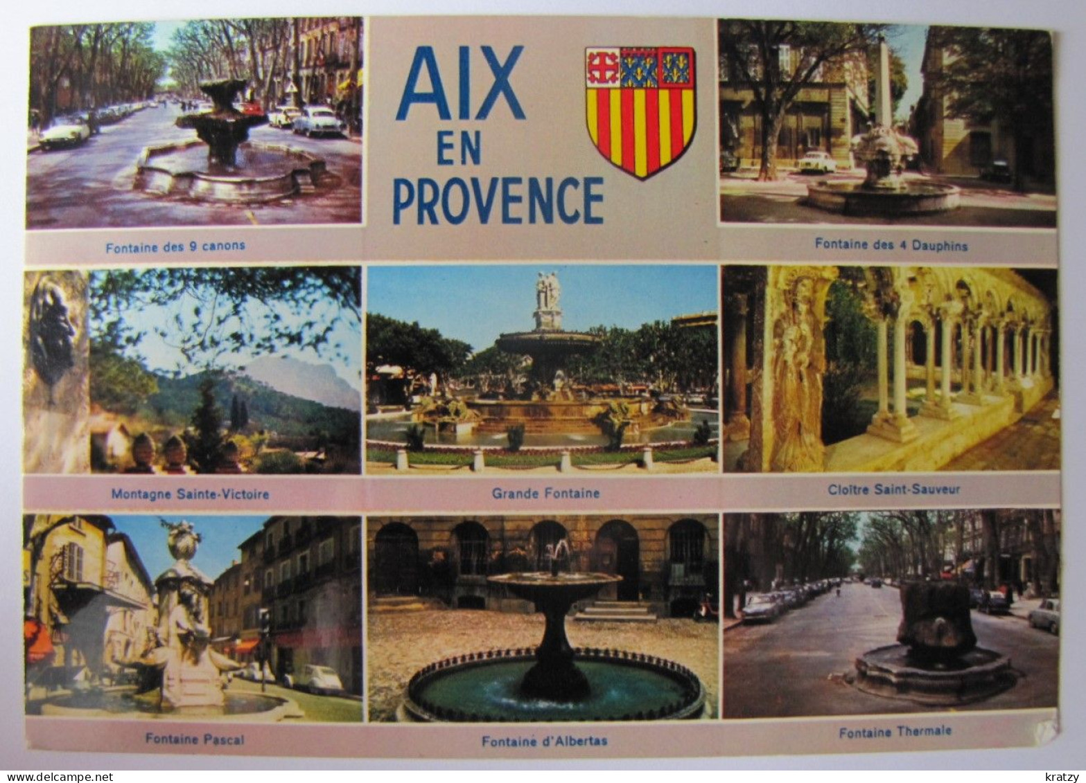 FRANCE - BOUCHES-DU-RHÔNE - AIX-en-PROVENCE - Vues - Aix En Provence