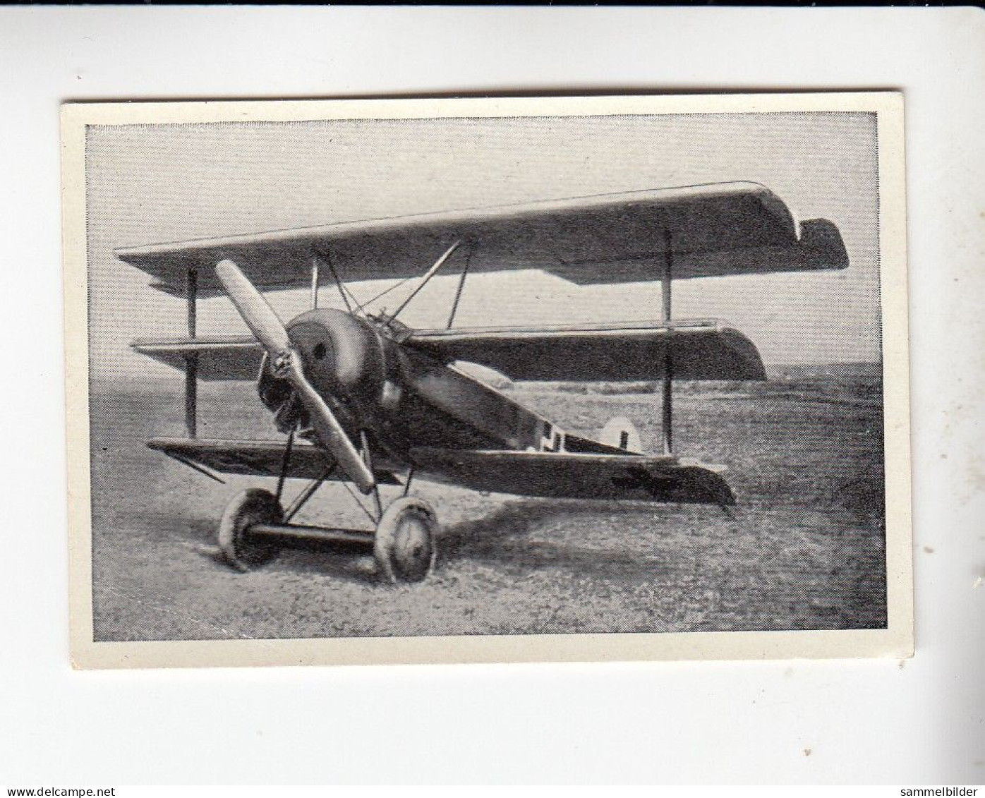 Mit Trumpf Durch Alle Welt Flugzeuge Dreidecker     A Serie 5 #4 Von 1933 - Autres Marques
