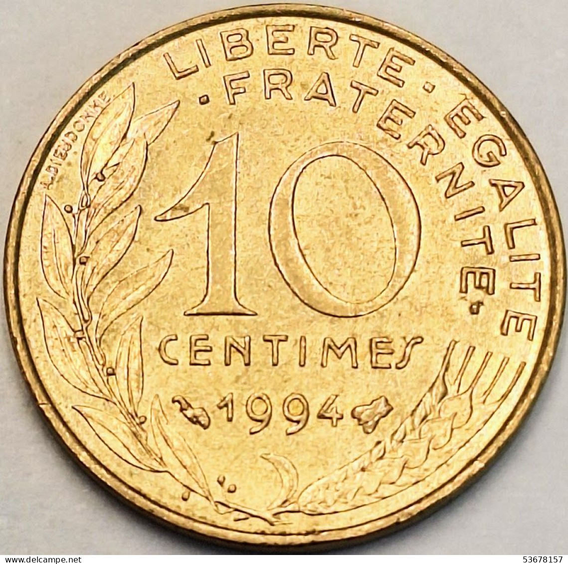 France - 10 Centimes 1994, KM# 929 (#4244) - 10 Centimes