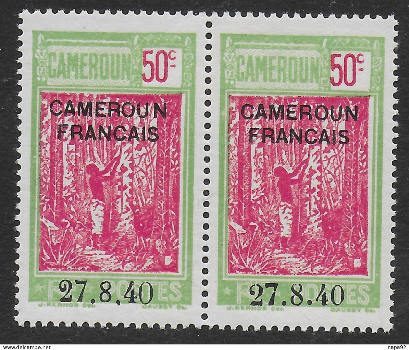 CAMEROUN 1940 YT 202** -  VARIETE - Unused Stamps