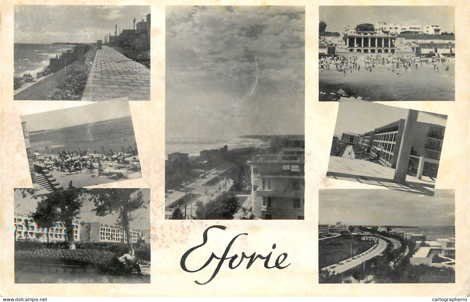 Postcard Romania Eforie - Romania