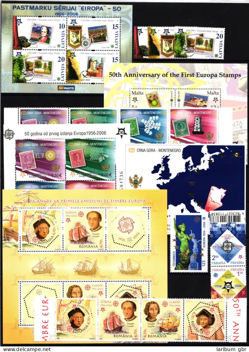 Lot Briefmarken Motiv "50 Jahre Europamarken" Postfrisch #IG898 - Other & Unclassified