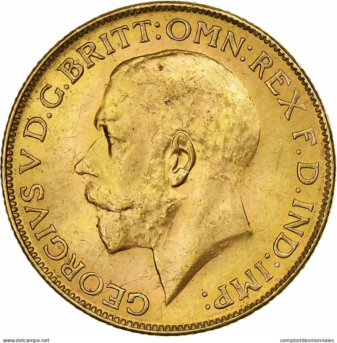 Afrique Du Sud, George V, Sovereign, 1928, Pretoria, Or, SUP, KM:21 - Sudáfrica